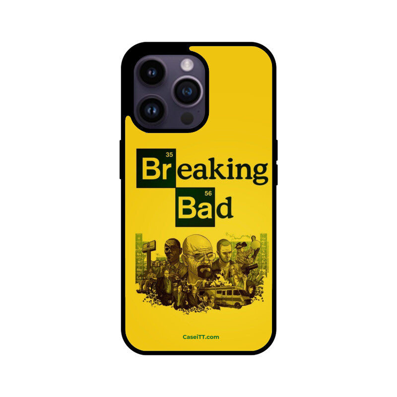 Breaking Bad Logo Glass Phone Case