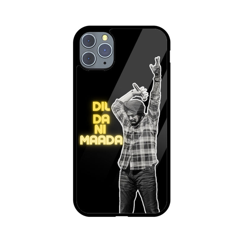 Sidhu Moose Wala Dil Da Ni Maada Golden Phone Case