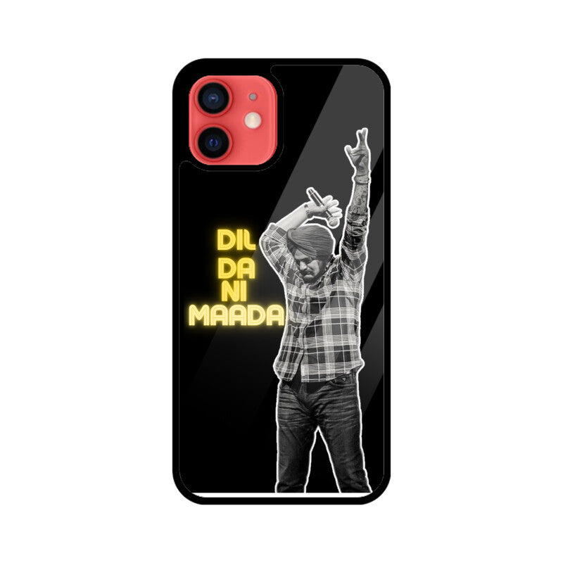 Sidhu Moose Wala Dil Da Ni Maada Golden Phone Case