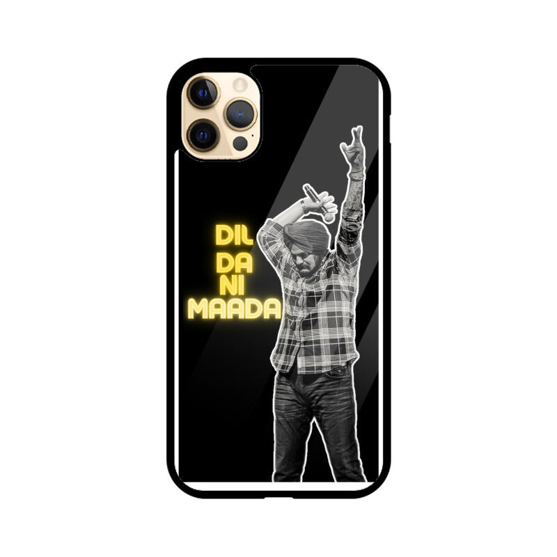 Sidhu Moose Wala Dil Da Ni Maada Golden Phone Case