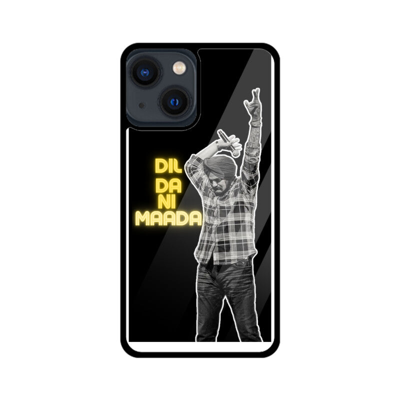 Sidhu Moose Wala Dil Da Ni Maada Golden Phone Case