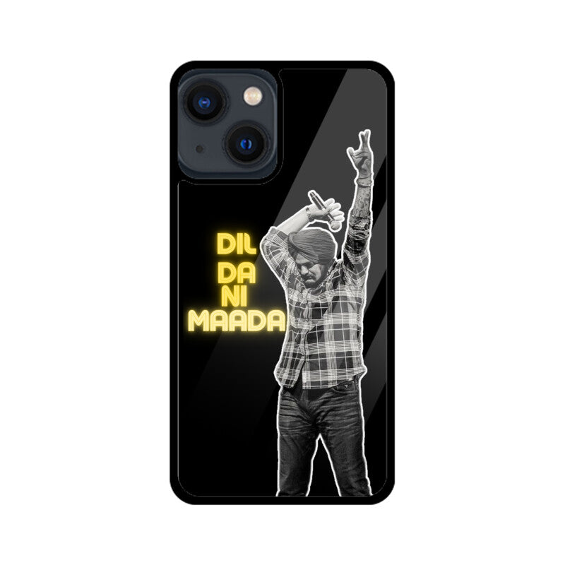 Sidhu Moose Wala Dil Da Ni Maada Golden Phone Case