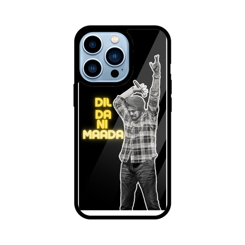 Sidhu Moose Wala Dil Da Ni Maada Golden Phone Case