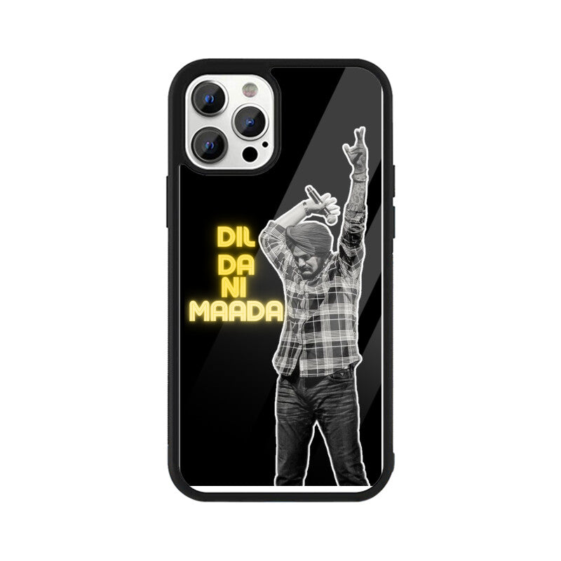 Sidhu Moose Wala Dil Da Ni Maada Golden Phone Case