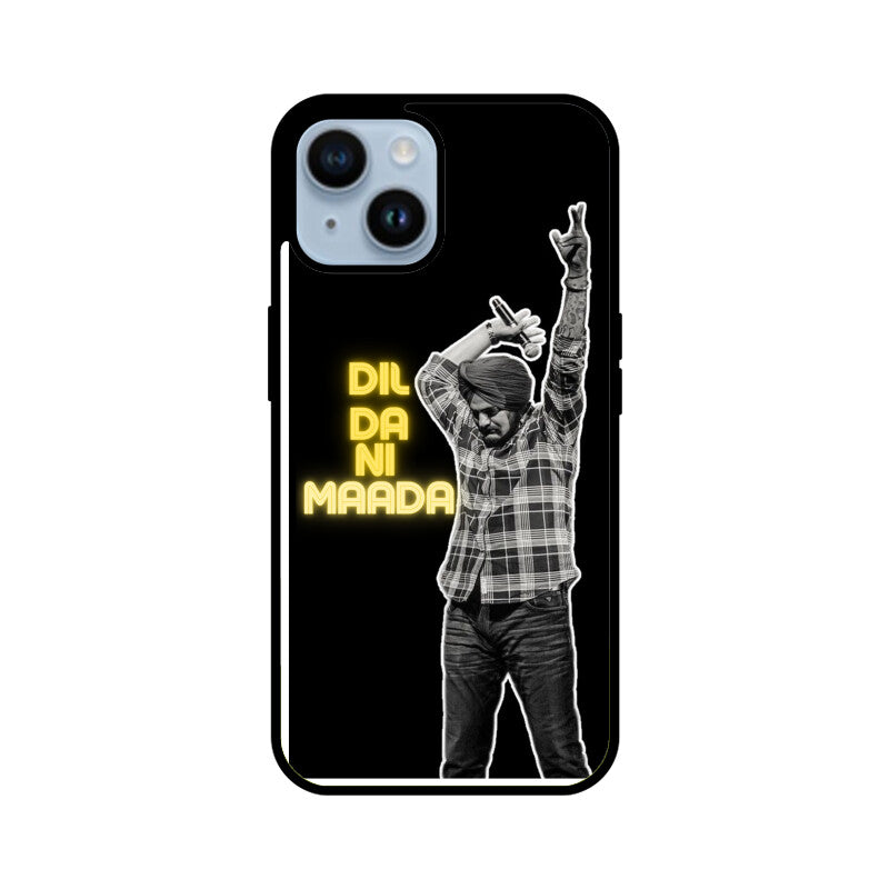 Sidhu Moose Wala Dil Da Ni Maada Golden Phone Case