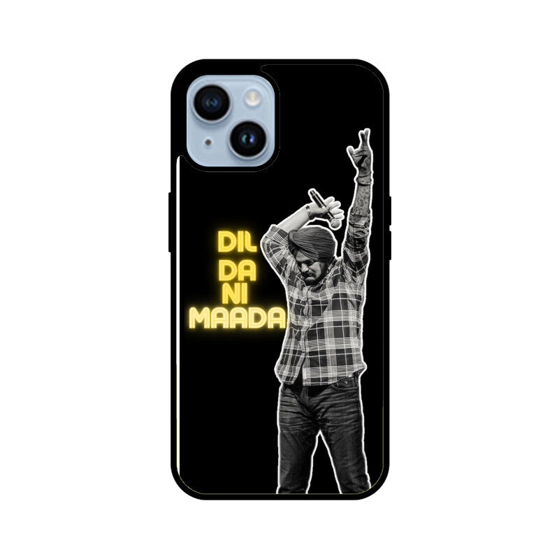 Sidhu Moose Wala Dil Da Ni Maada Golden Phone Case