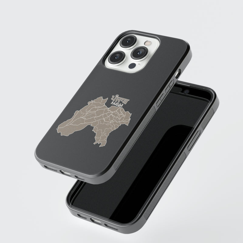 Old Punjab Map Phone Case