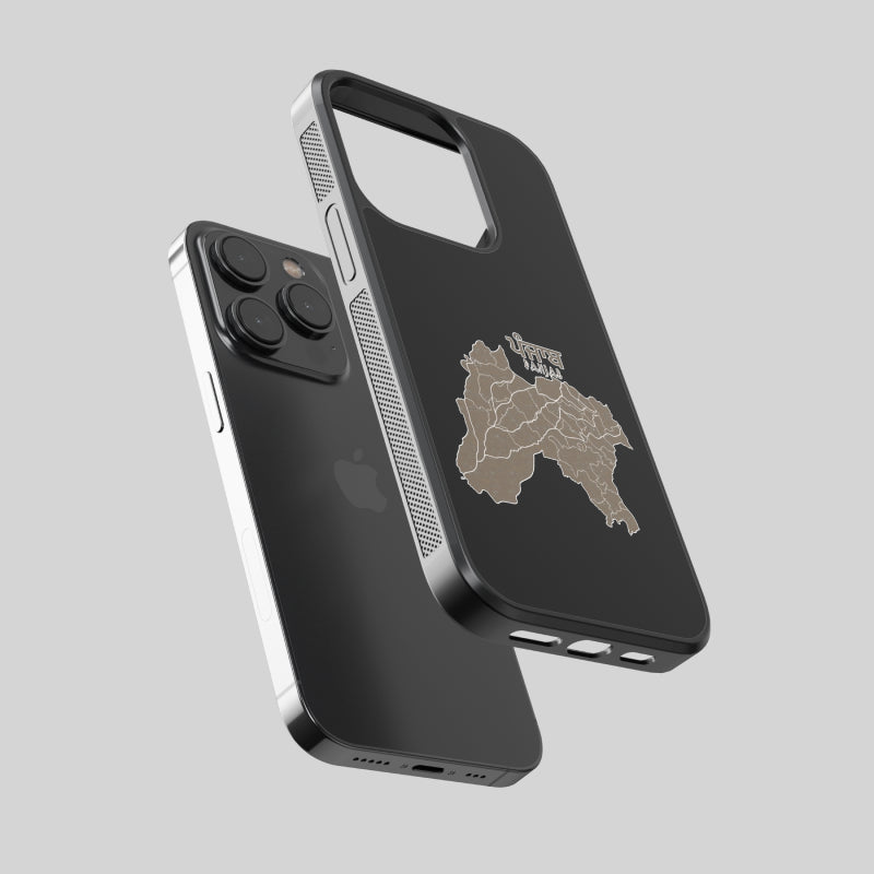 Old Punjab Map Phone Case