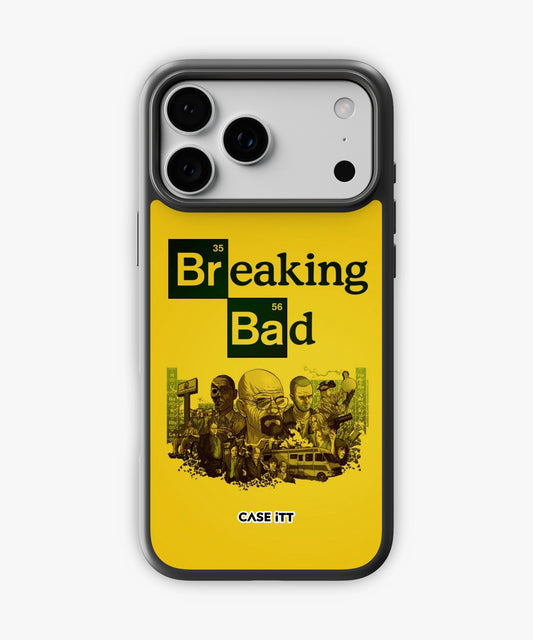 Breaking Bad Logo Glass Phone Case