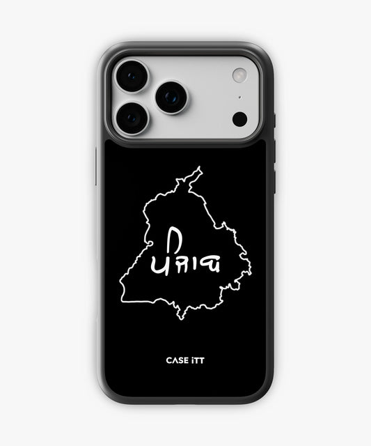 Map of Punjab iPhone Case