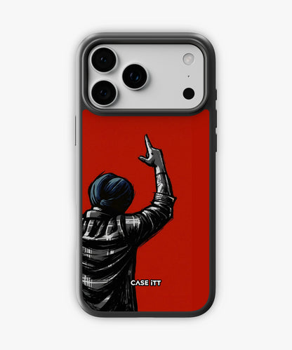 Red Artwork - Sidhu Moose Wala Phone Case