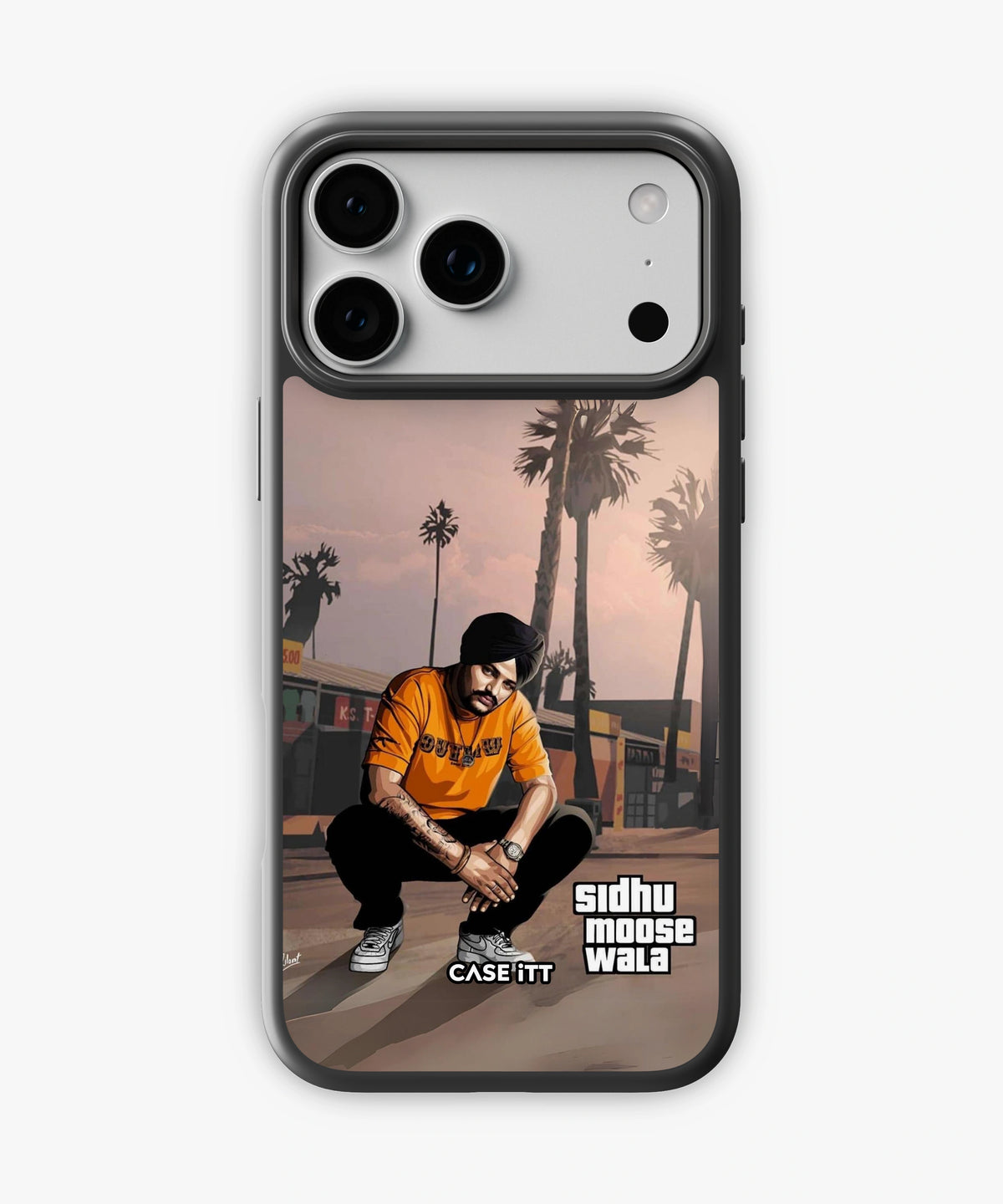 Sidhu Moosewala illustration Phone Cover
