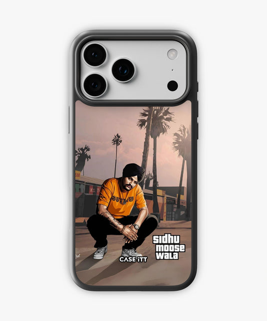Sidhu Moosewala illustration Phone Cover