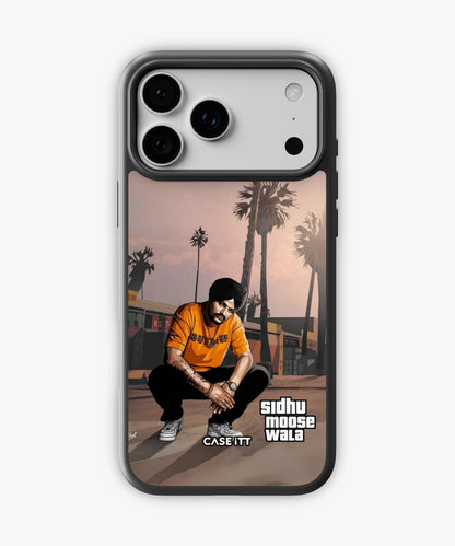 Sidhu Moosewala illustration Phone Cover