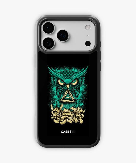 Illuminaty Owl Glass Armour Phone Cases