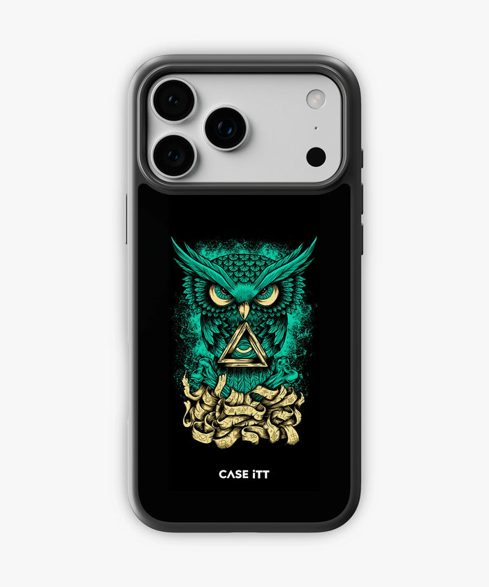 Illuminaty Owl Glass Armour Phone Cases
