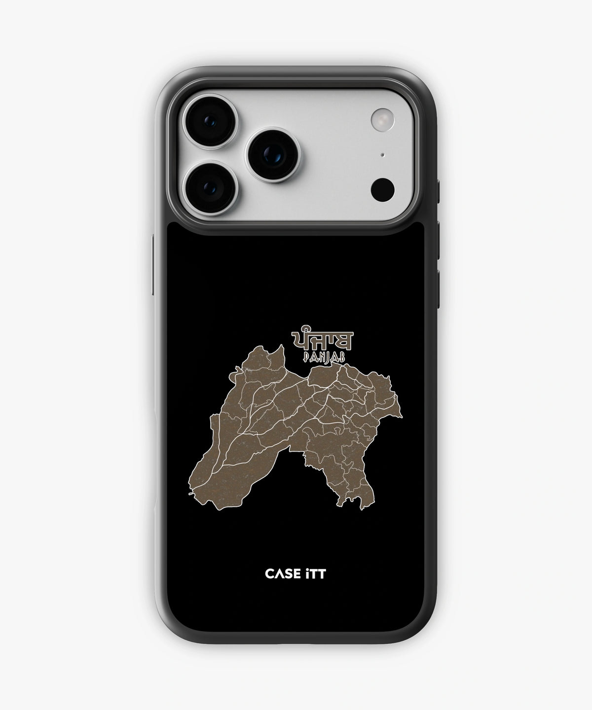 Old Punjab Map Phone Case