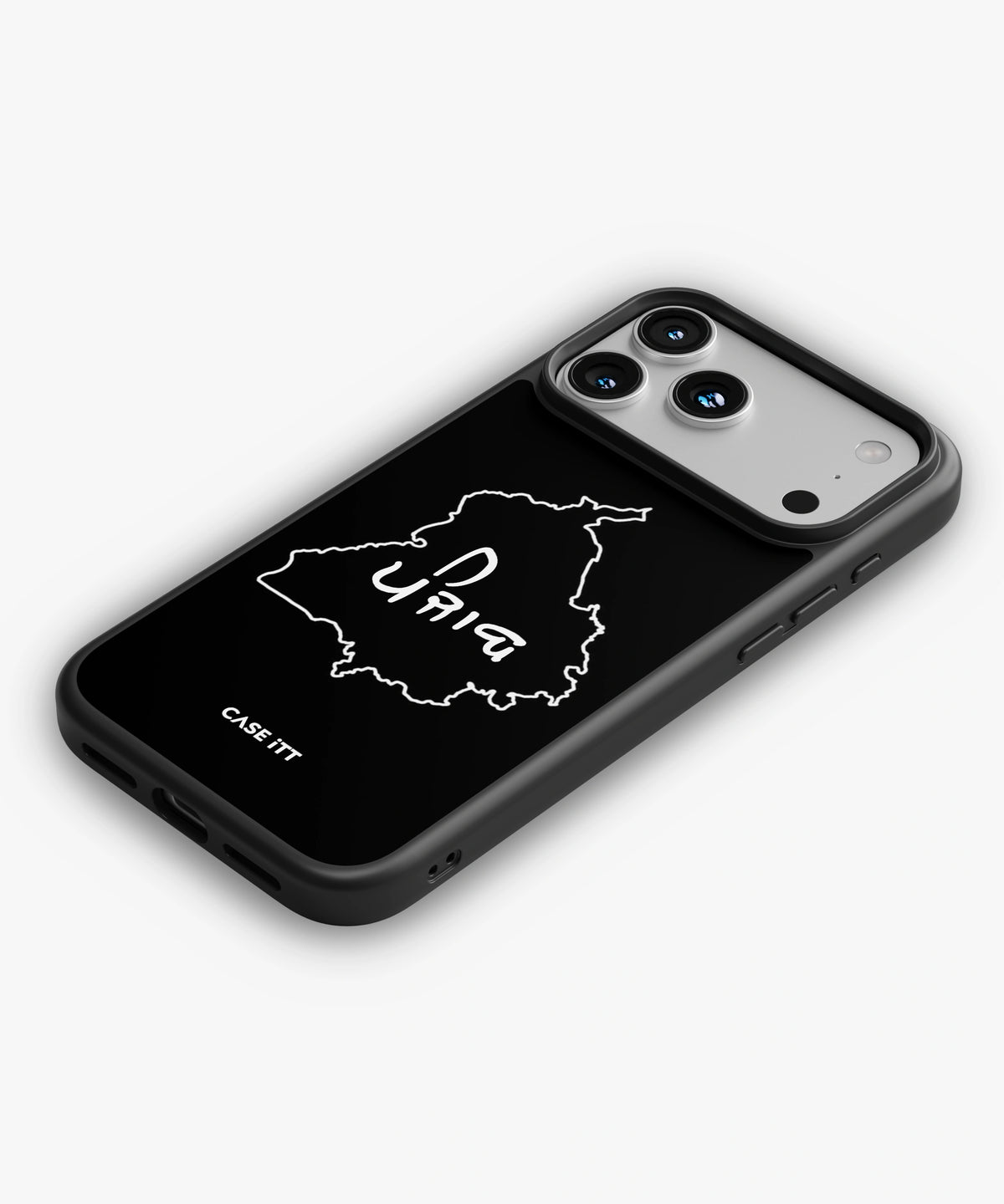 Map of Punjab iPhone Case - view 2