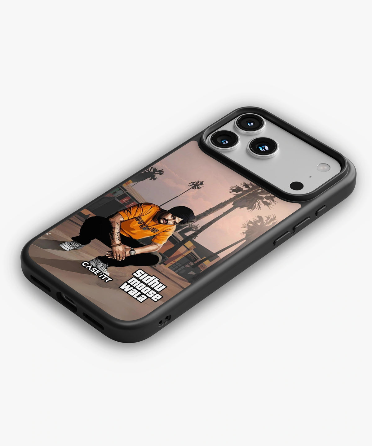 Sidhu Moosewala illustration Phone Cover - view 2