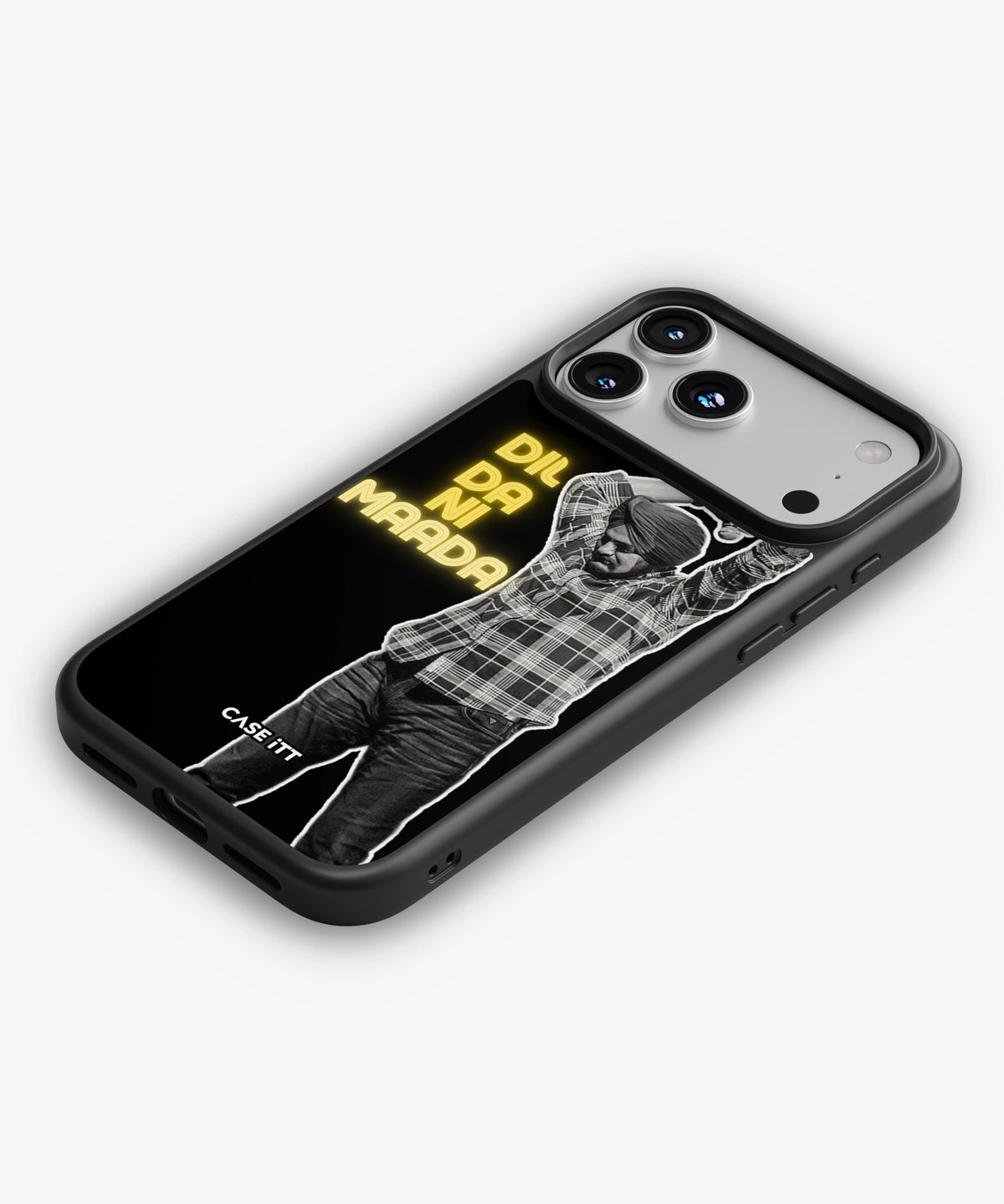 Sidhu Moose Wala Dil Da Ni Maada Golden Phone Case - view 2