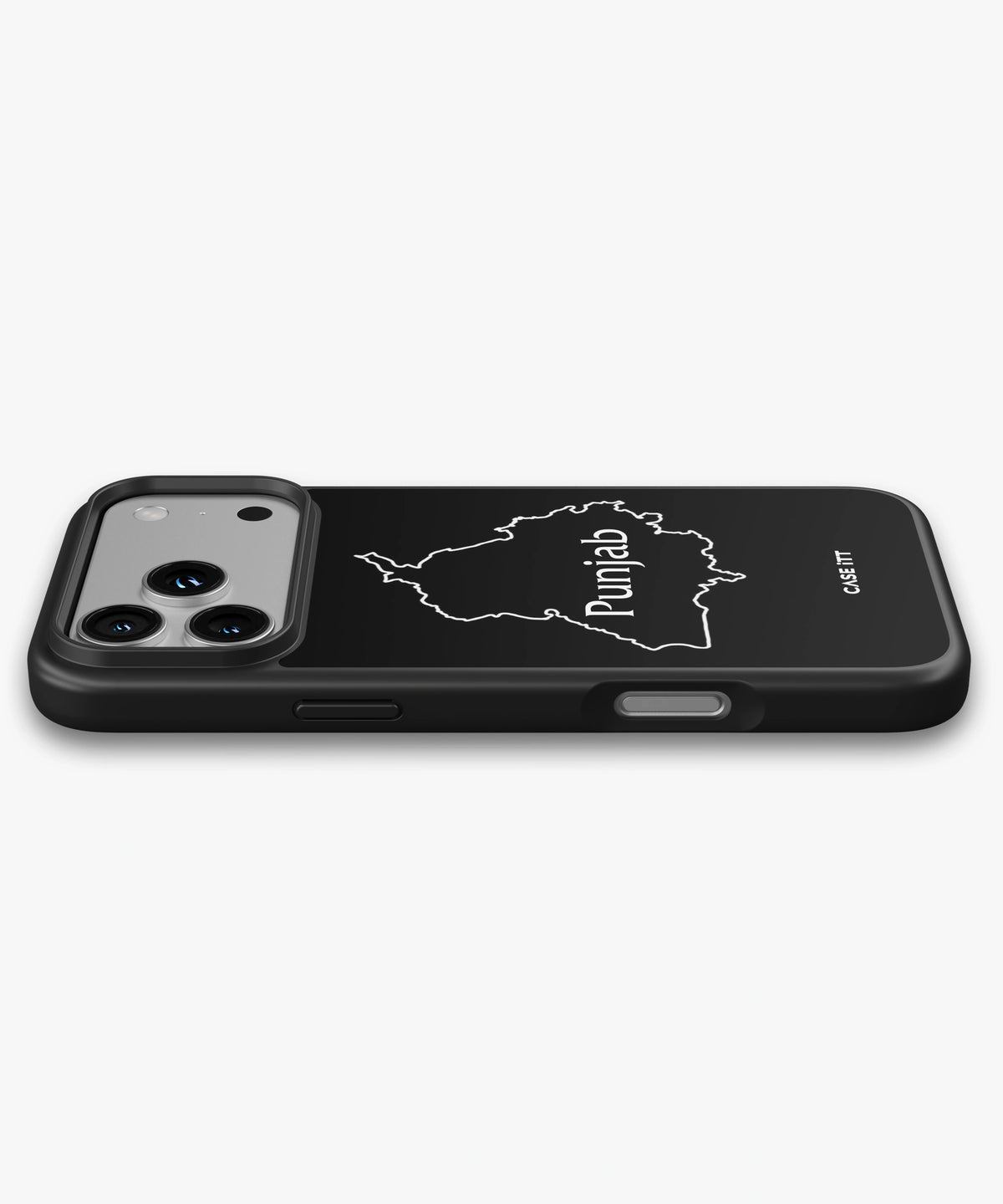 Map of Punjab English iPhone Case - view 3