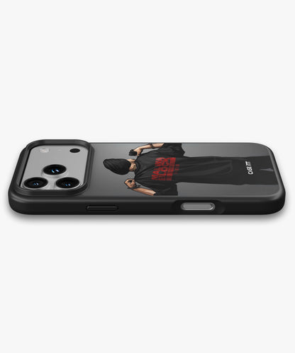 Sidhu Moosewala Malwa Block Glass Phone Case - view 3