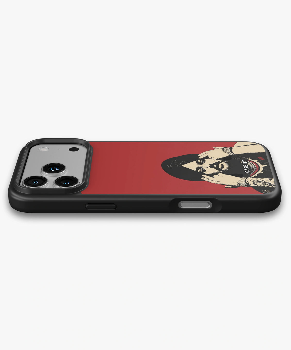 Red Sketch Art - Sidhu Moose Wala Phone Case - view 3