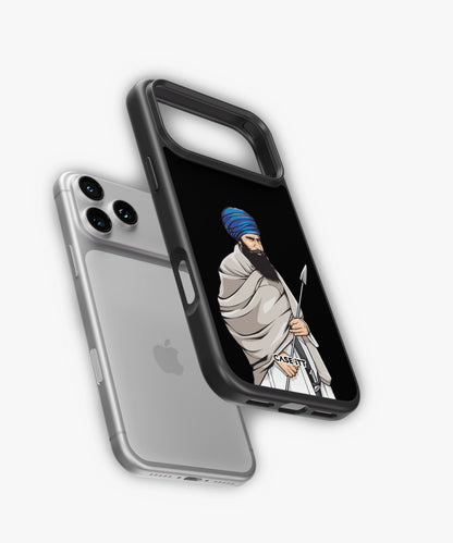 Sant Jarnail Singh Bhindranwale Phone Case (Black) - view 4