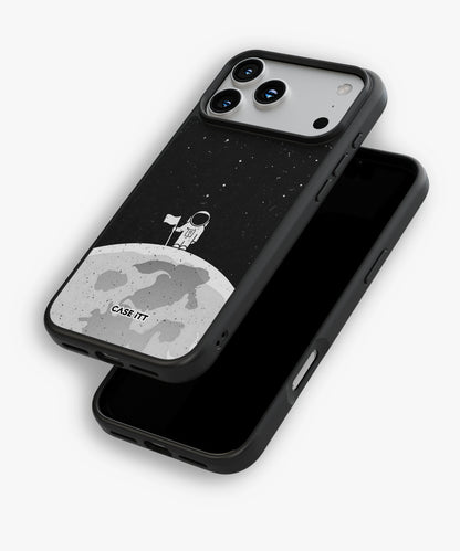 Moon In Space Glass Phone Case - view 5
