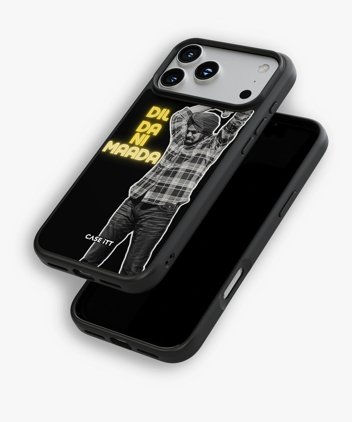 Sidhu Moose Wala Dil Da Ni Maada Golden Phone Case - view 5