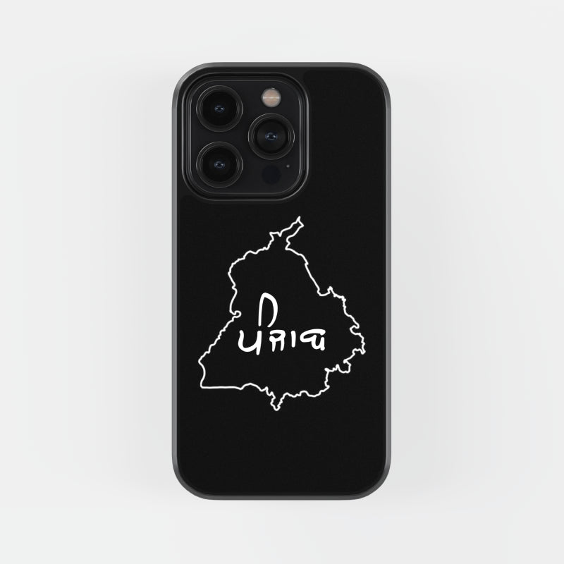 Map of Punjab iPhone Case