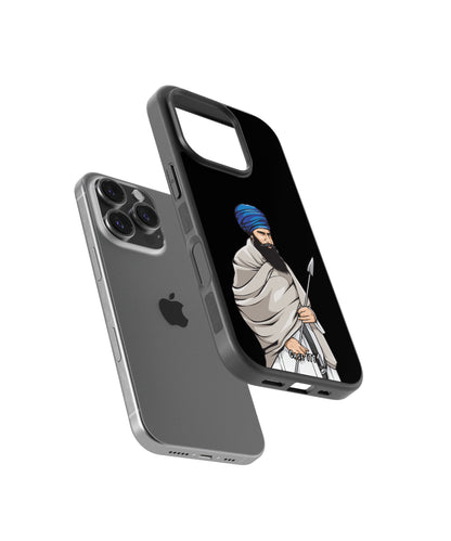 Sant Jarnail Singh Bhindranwale Phone Case (Black)