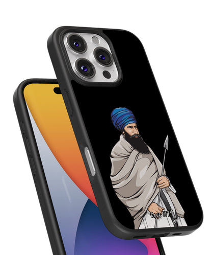 Sant Jarnail Singh Bhindranwale Phone Case (Black)