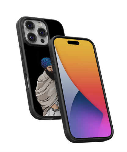 Sant Jarnail Singh Bhindranwale Phone Case (Black)