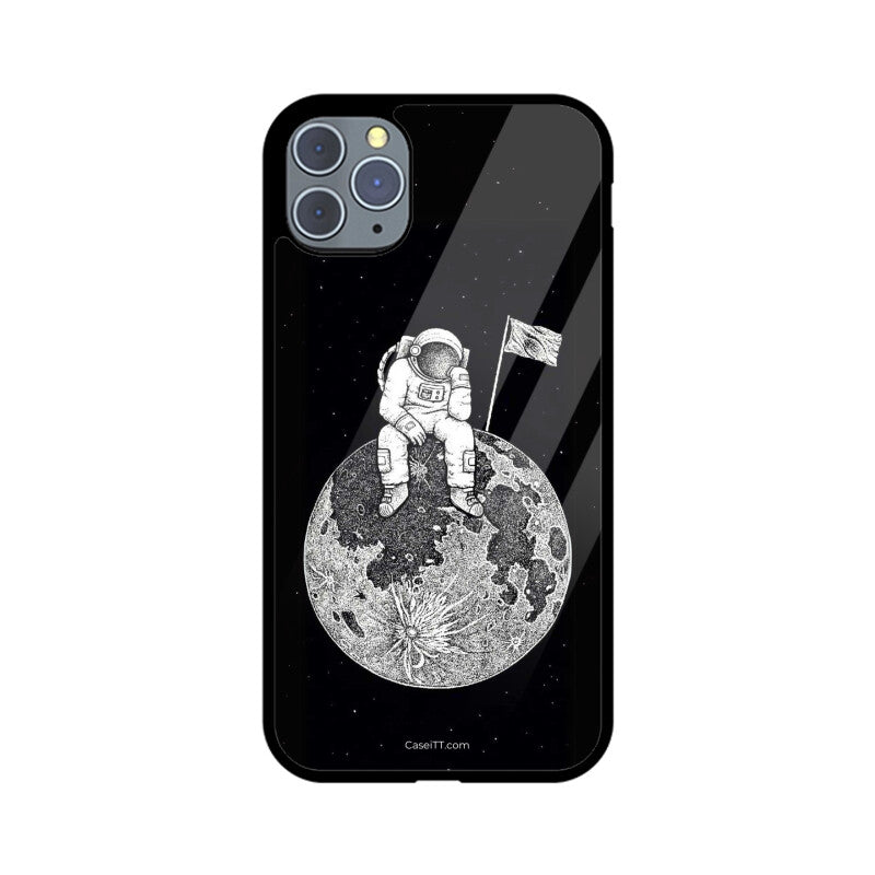 Astronaut Glass Phone Case