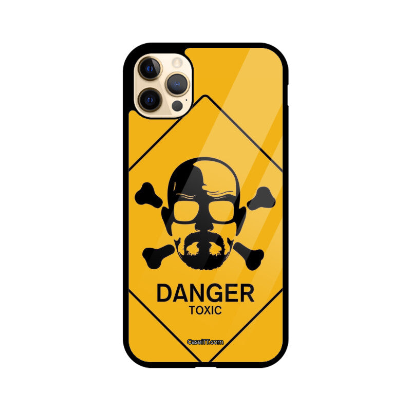 Breaking Bad Danger Glass Phone Case