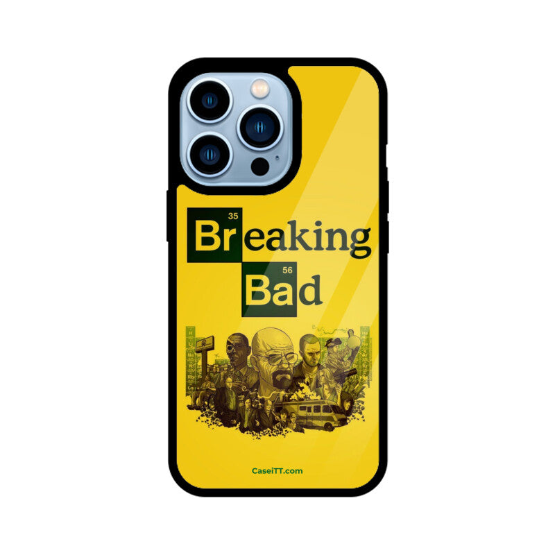 Breaking Bad Logo Glass Phone Case