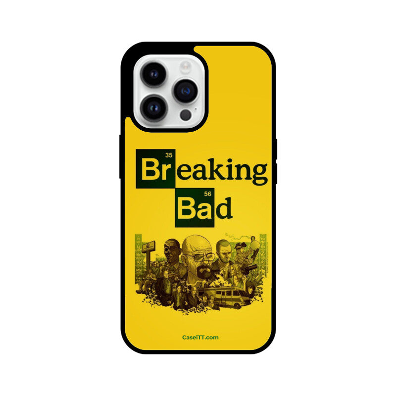 Breaking Bad Logo Glass Phone Case
